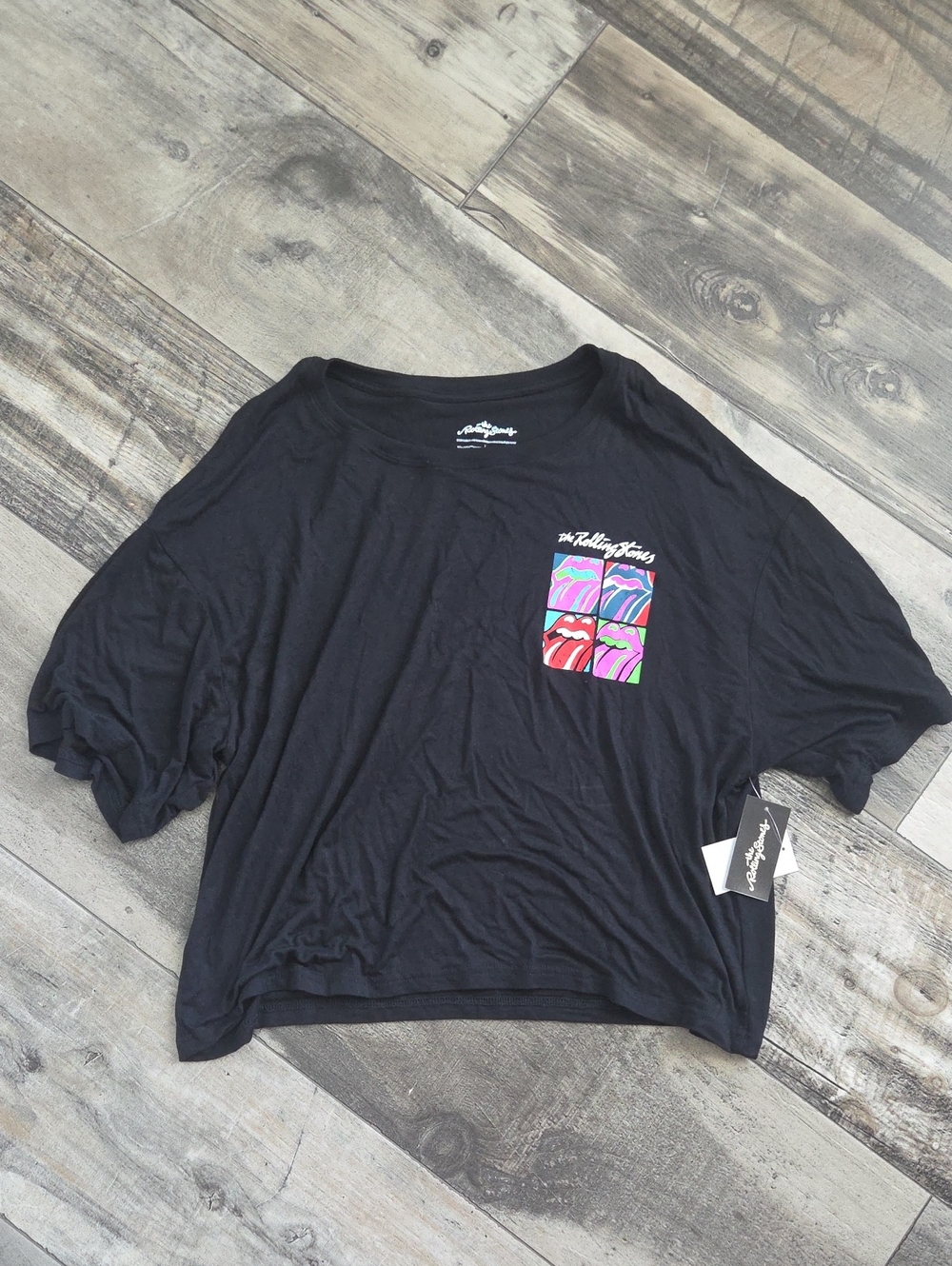 Nwt. The Rolling Stones Top Large